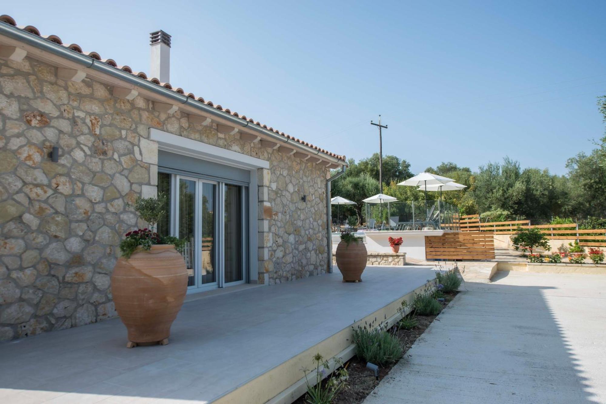 Villa Martha Perithia Corfu Bagian luar foto