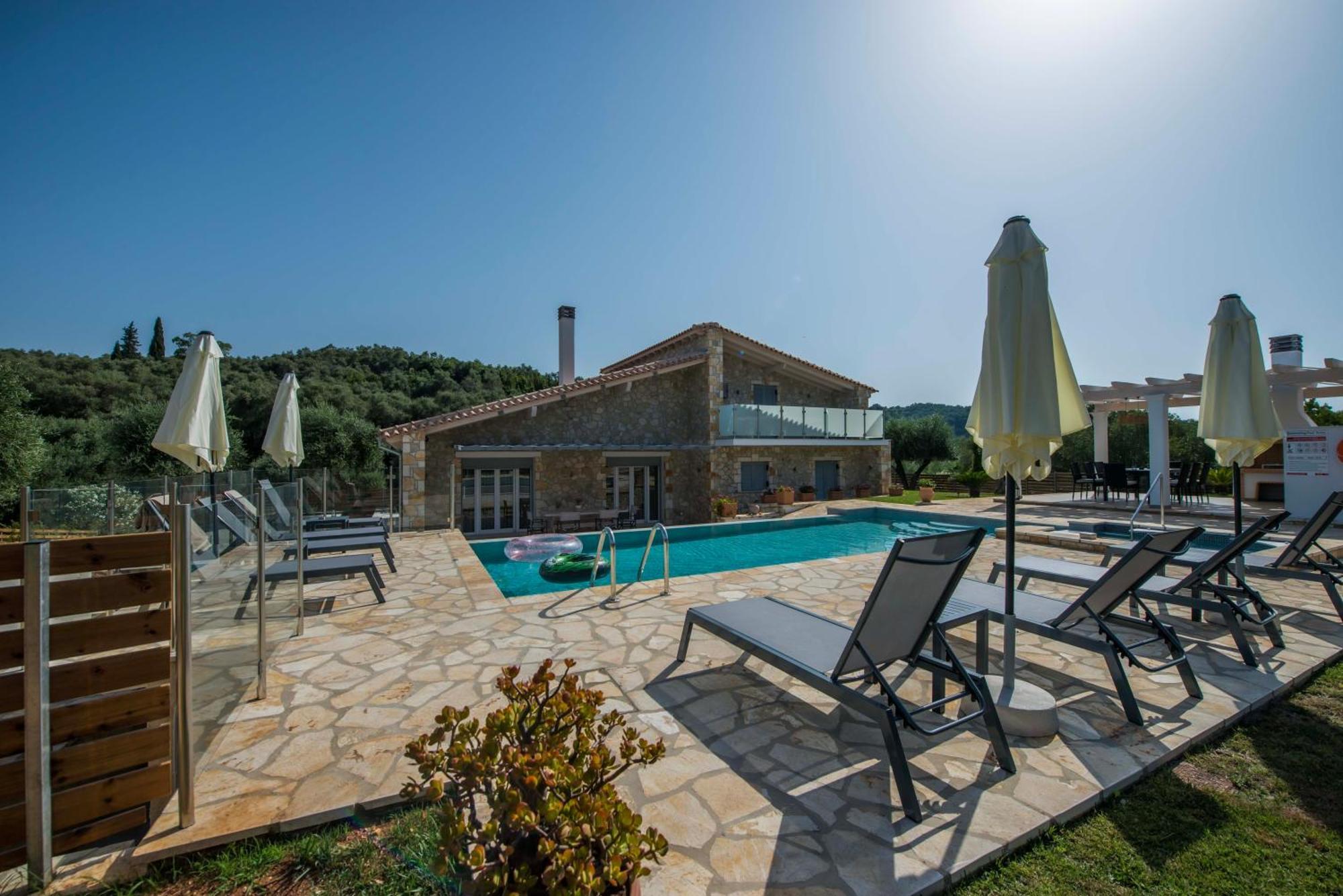 Villa Martha Perithia Corfu Bagian luar foto