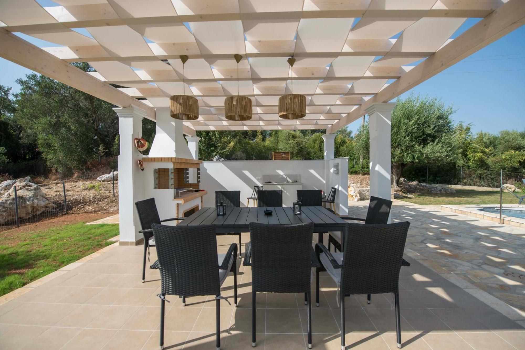 Villa Martha Perithia Corfu Bagian luar foto