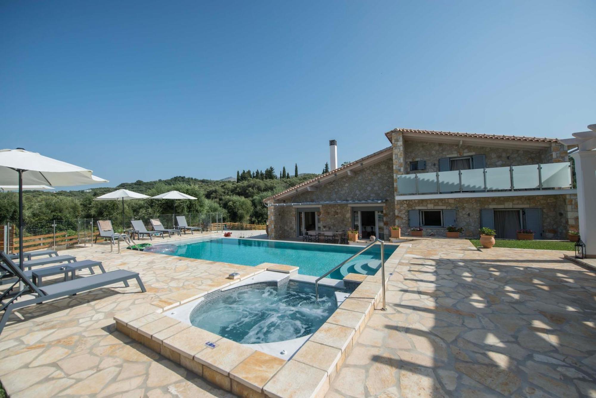 Villa Martha Perithia Corfu Bagian luar foto