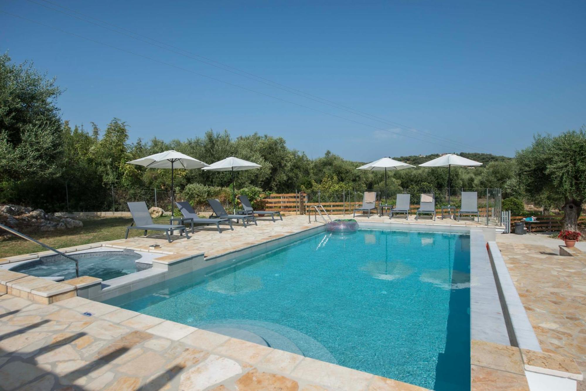 Villa Martha Perithia Corfu Bagian luar foto