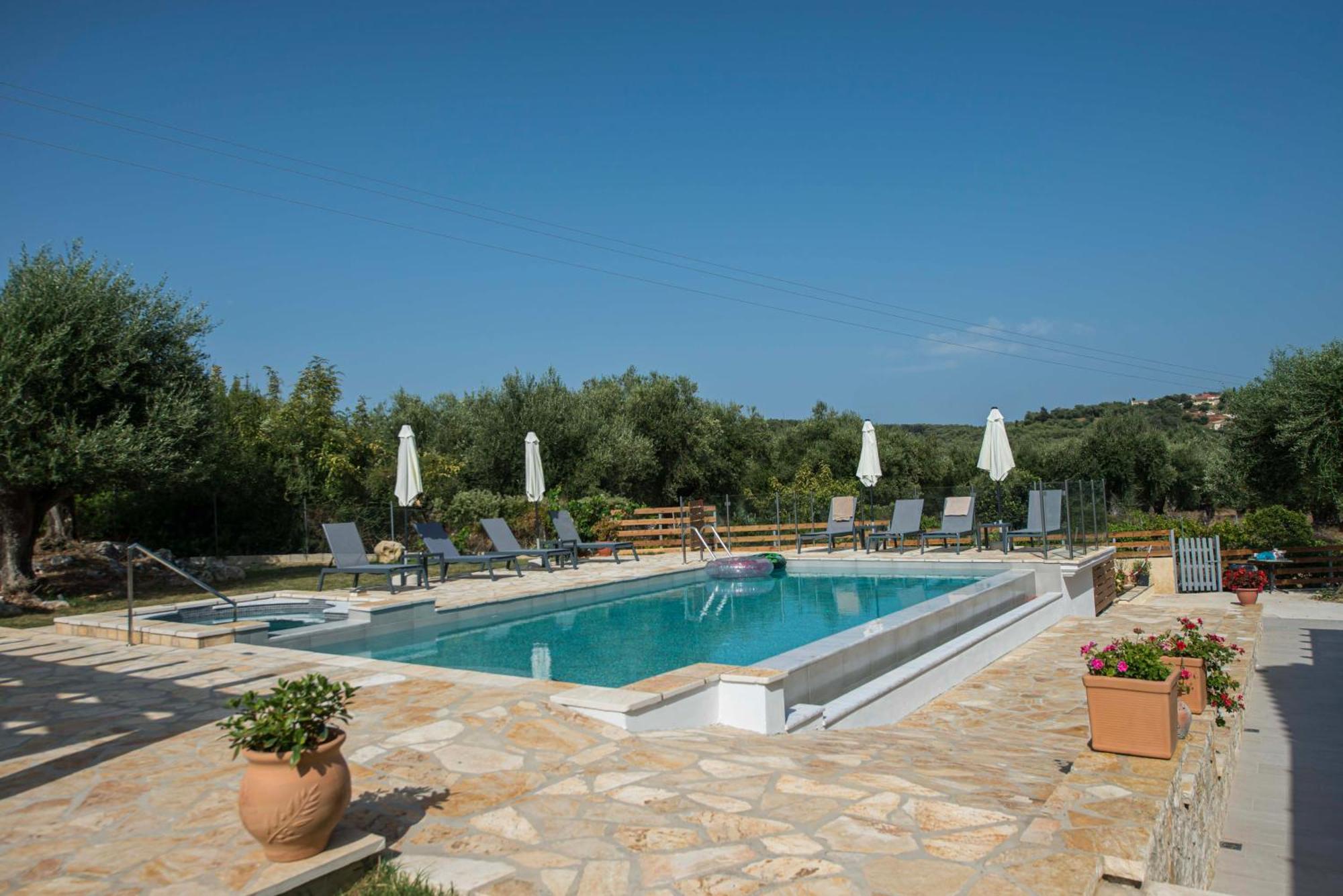 Villa Martha Perithia Corfu Bagian luar foto